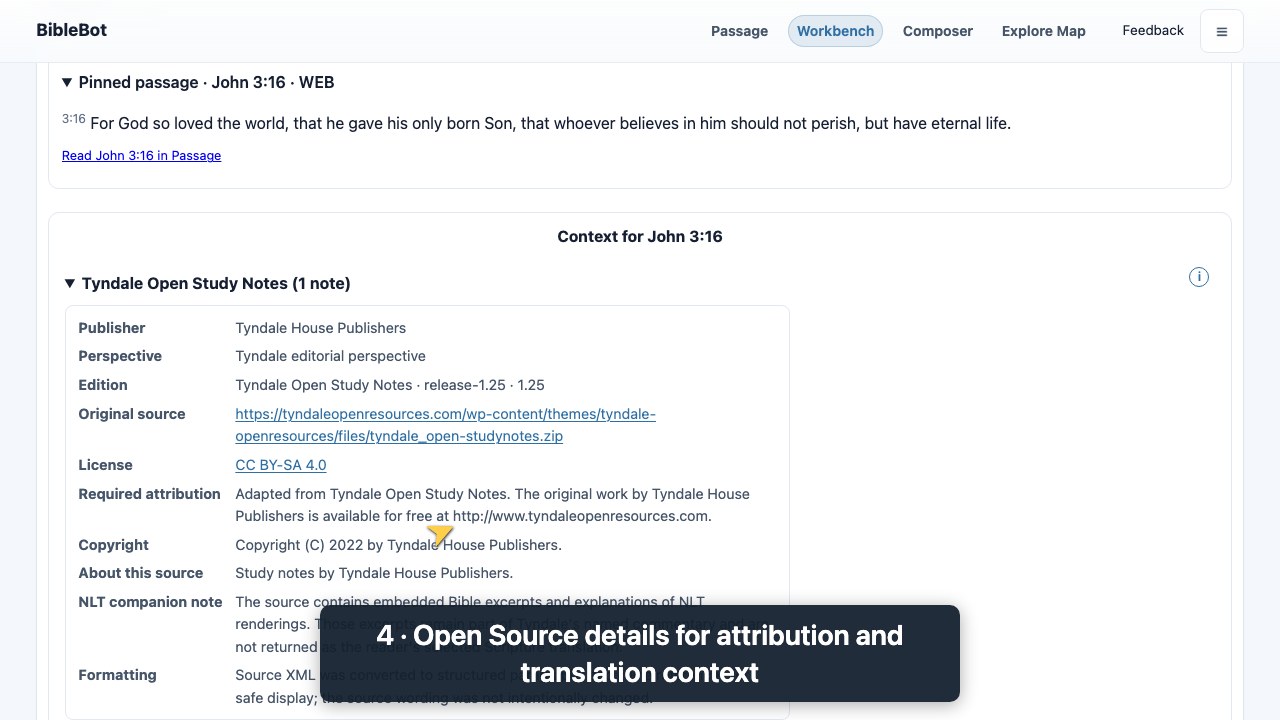 Still preview of a Context source and its publisher attribution