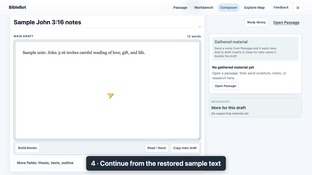 Still preview of naming and reopening an account draft